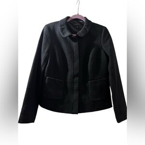 Talbots Black Textured Women's Blazer